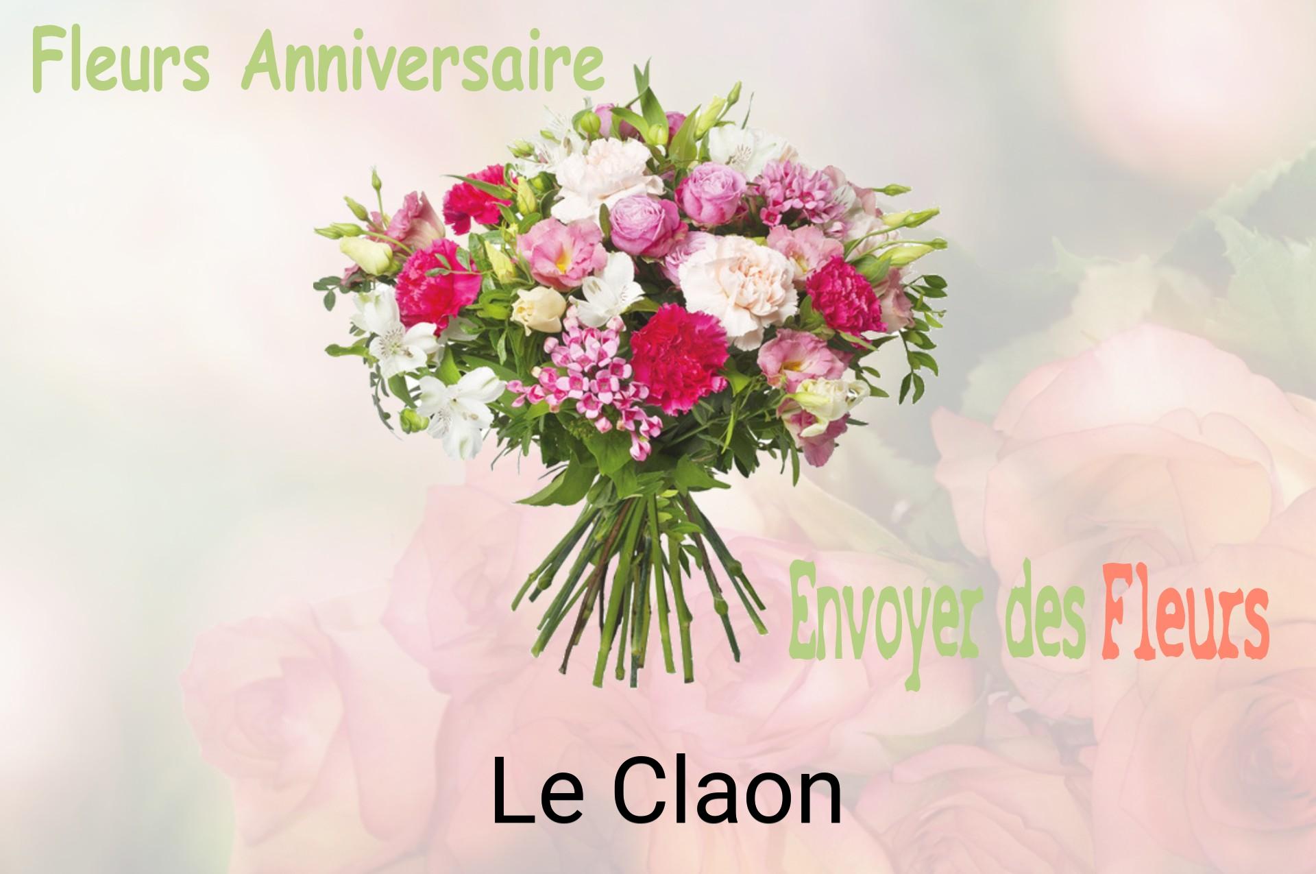 Bouquet de fleurs d’anniversaire livré à Le Claon